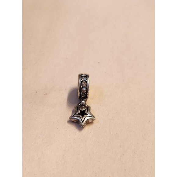 Brighton Jewelry - Brighton Shooting Star Silver Plated Charm with Crystal Accent